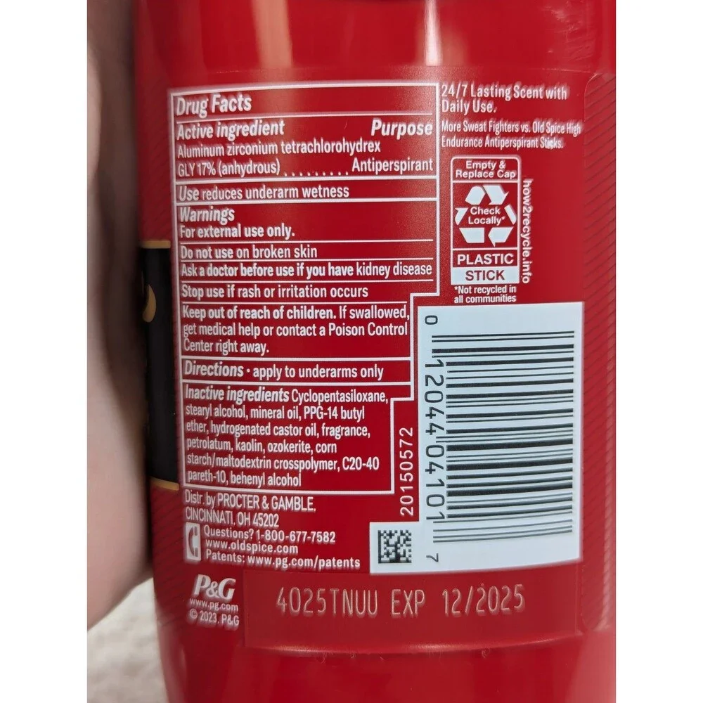 Old Spice - Swagger - Scent of Cedarwood - Deodorant - 3.4 oz - 3 Pack